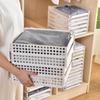 4-teiliger Schrank-Organizer, Schubladen-Kleider-Organizer, Regal, Aufbewahrungshalter, Rack für Hosen, Röcke, Trennwände, Kleiderschrank, Kleidungs-Organizer