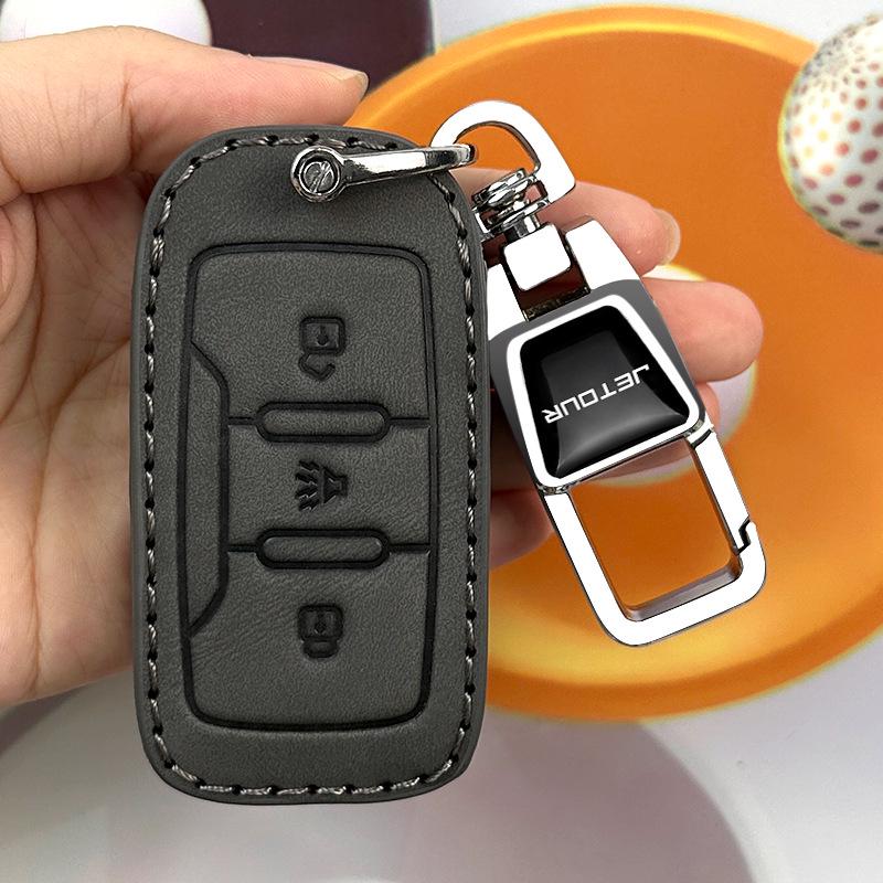 Premium Jetour X70/X70 Plus/X70S/X90 Key Cover with Buckle