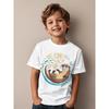 European Sizes Be Kind To Each Otter Funny Pun Graphic T-Shirt for - Cute Otter Design with Heart & Bubble Lettering