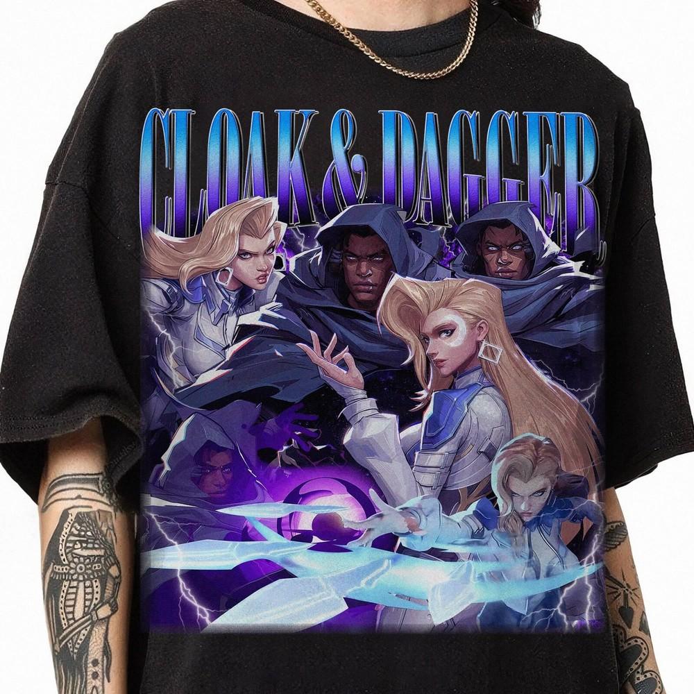 Cloak and Dagger MCU Rival Shirt, Comic-Inspired Unisex T-Shirt, Cloak and Dagge Unisex T-Shirt L