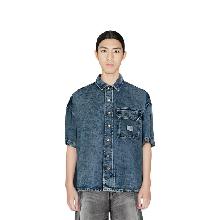 Calvin Klein Shirt Men's Denim Blue J3227751A4