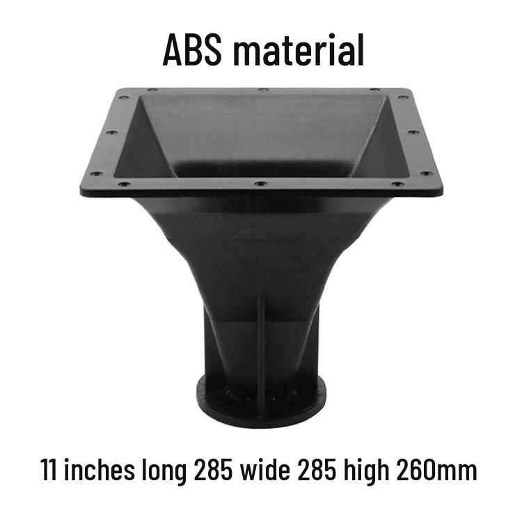 4-14 inch Speaker Tweeter Horn Driver Flat/Screw Mouth Plastic Horn