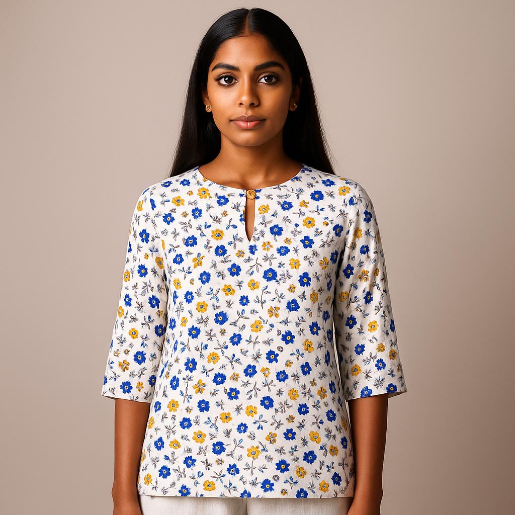 

Блузка большого размера, Свободная, Круглый вырез, Рукава длиной 3/4, Для женщин, Подходит для весны, лета и осени, Золотой цвет, Модный стиль 5XL бежевый