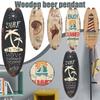 Hawaiian Surfboard Pendant Beach Wall Decoration Sign