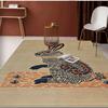 American Kitchen Floor Mats PVC Leather Waterproof Doormat Anti-slip Balcony Sink Carpet Anti-fouling Dirt-resistant Foot Mats
