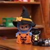 Lovely Spooky Holiday Clothes Collection Adorable Pumpkin Gown featuring Cap designed for Labubu V4 10cm 4.0 Pin Designed For Love Doll Clothes