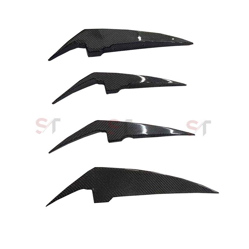 BMW 3 Series G20/G28 Carbon Fiber AC Style Front Bumper Canard & Spoiler.