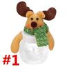 Santa Claus Snowman Reindeer Candy Box Baby Shower Wedding Christening Birthday Party Christmas Favor Gifts Bottle For Kids