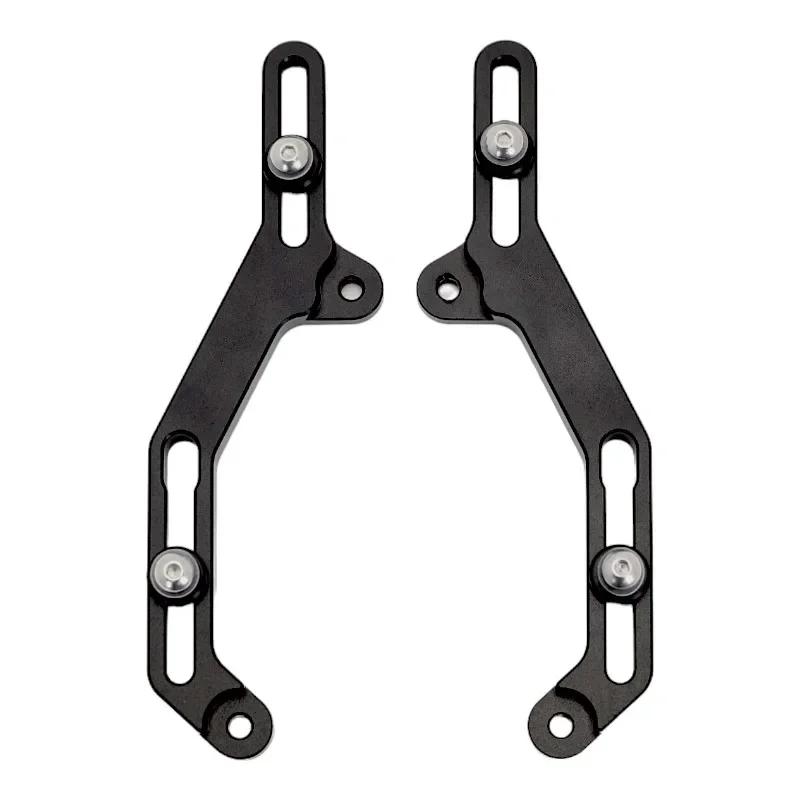

For Honda XL750 Transalp 750 XL 750 TRANSALP750 2026-2026 Motorcycle Windscreen Adjusters Airflow Adjustable Windscreen Bracket чёрный