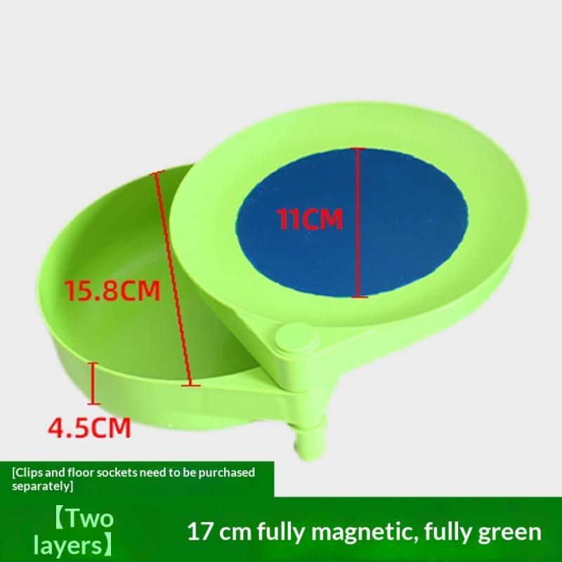 Fishing Bait Tray Storage Box 2/3 Layers Removable Hand Tray Durable Fishing Chair Tool for Outdoor Freshwater Fishing