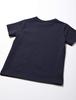 Champion Short Sleeve Crew Neck Binder Short Sleeve Pocket Size 140 Kids' T-Shirt, 100% Cotton, Neck, T-Shirt, Basic, Navy, (CK-T303)