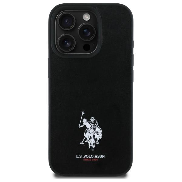 Us Polo Ushcp15Xpgek Iphone 15 Pro Max   6,7 Czarny/Black Skóra Haftowany Dh Kolor