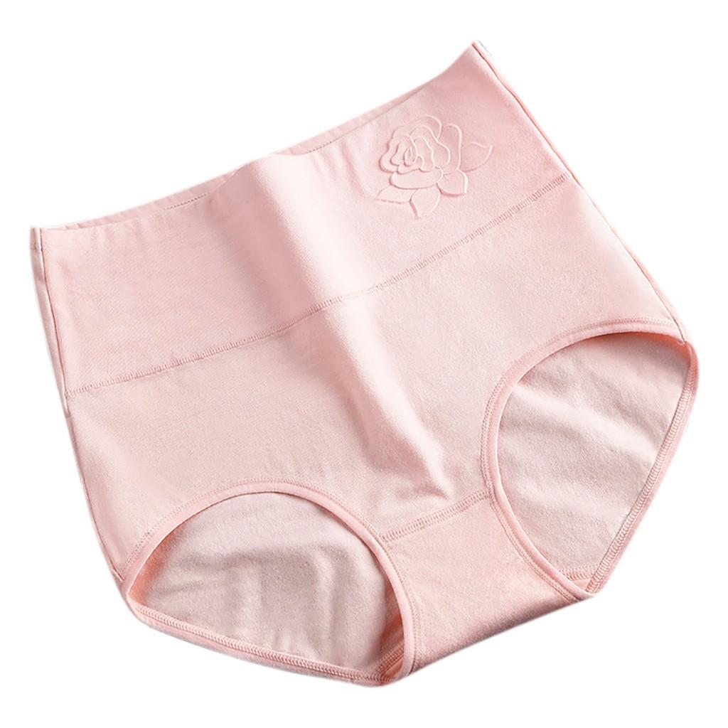 Sexy Fashion Women Slim Underwear High Waist Printed Underpants Ladies Pants