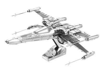 Quebra-cabeça Metálico Nano Star Wars: O Despertar da Força Caça X de Poe