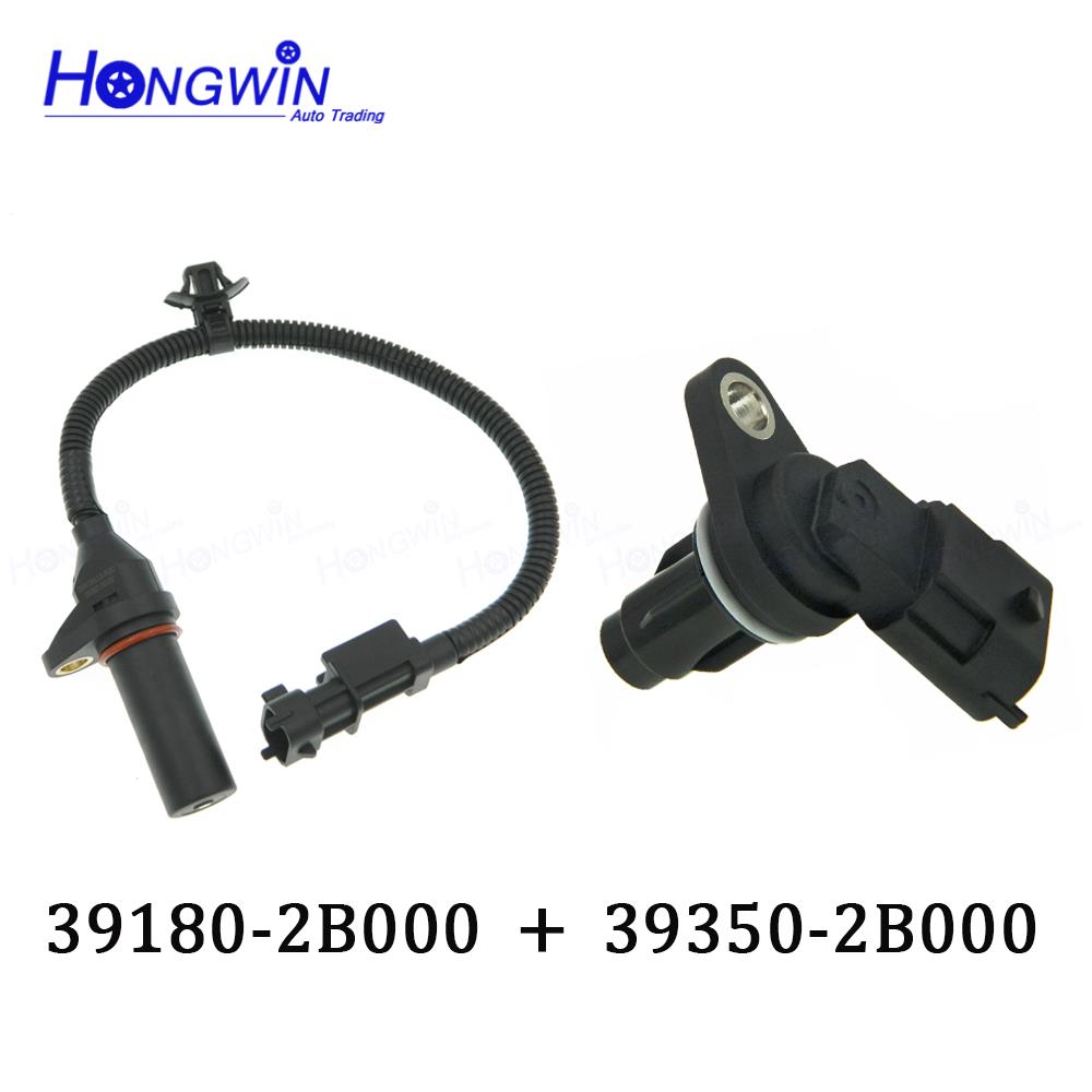 Camshaft Crankshaft Position Sensor For Hyundai Veloster Accent KIA Rio Carens Cerato Soul Sportage 39350-2B000 / 39180-2B000