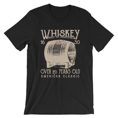 Whiskey T-Shirt. 100% Baumwolle Premium T-Shirt NEU