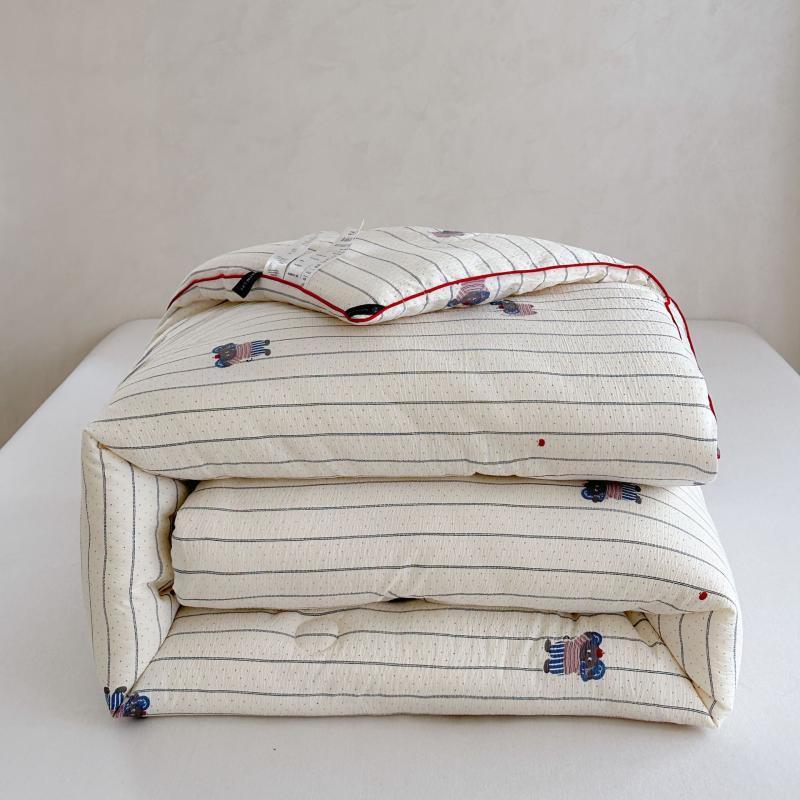 

OLOEY Trendy Elephant Washed Cotton Soy Fiber All-Season Quilt