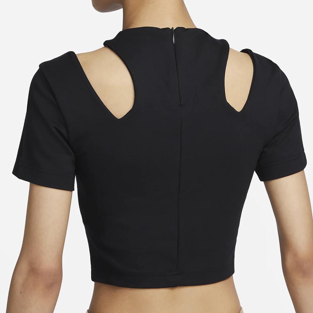 New Nike Sportswear Crop Top Women's Black DV7963-010