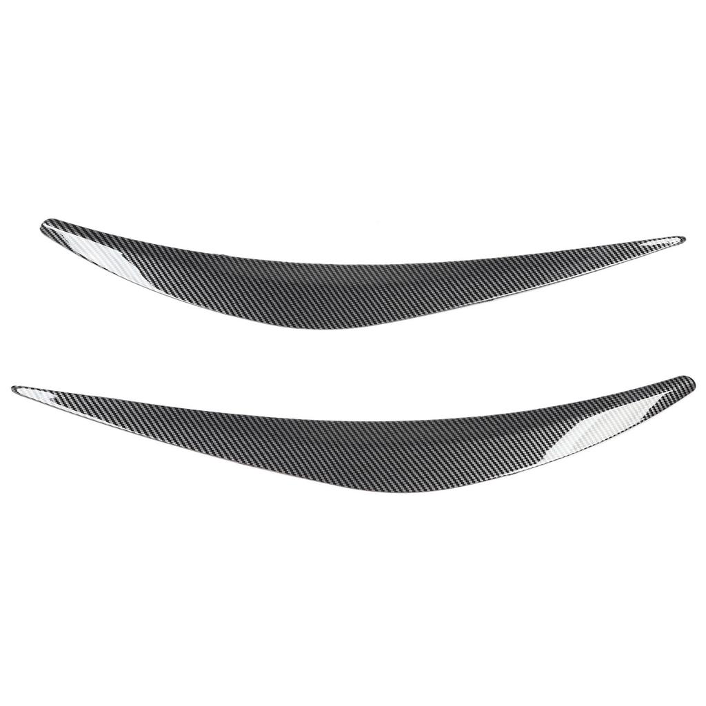 Headlight Eyebrow Covers Lightweight Front Eyelids for Q50 2014-2023 (Carbon Fiber Style)