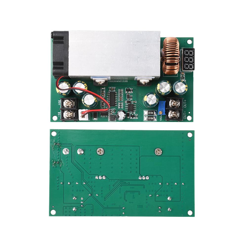 600W 25A DC Buck Voltage Regulator DC12-75V To 2.5-50V Output Adjustable Step Down Converter Board With Digital Voltage Display