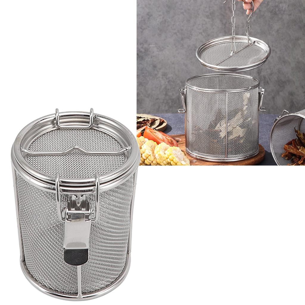 ZK20 Teinfuser i rostfritt stål Rostfritt stål Kryddsil med förlängd kedjekrok