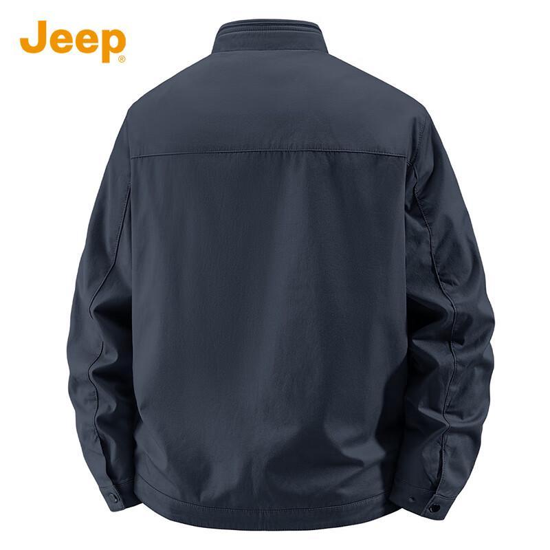 Jeep Men's Stand-up Collar Casual Jacket