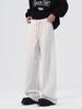 Men's Autumn/Winter Loose Straight Casual Pants with Plus Velvet - Trendy American Style