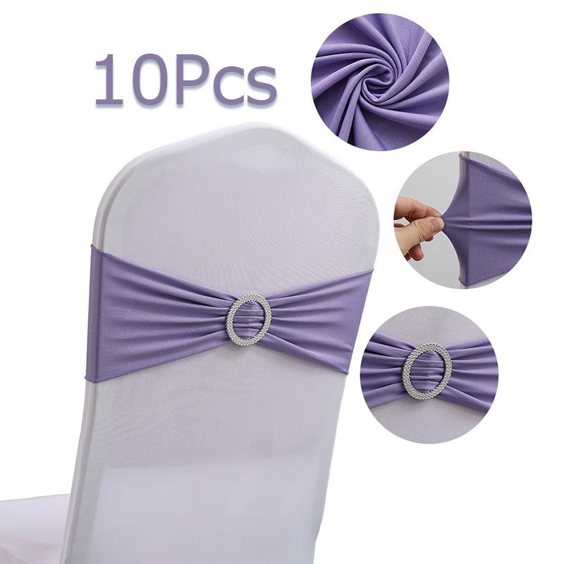 10 Stück Stuhllehnenbänder Wiederverwendbare Partydekorationen Restaurants Uni Bankette Universal Hochzeiten