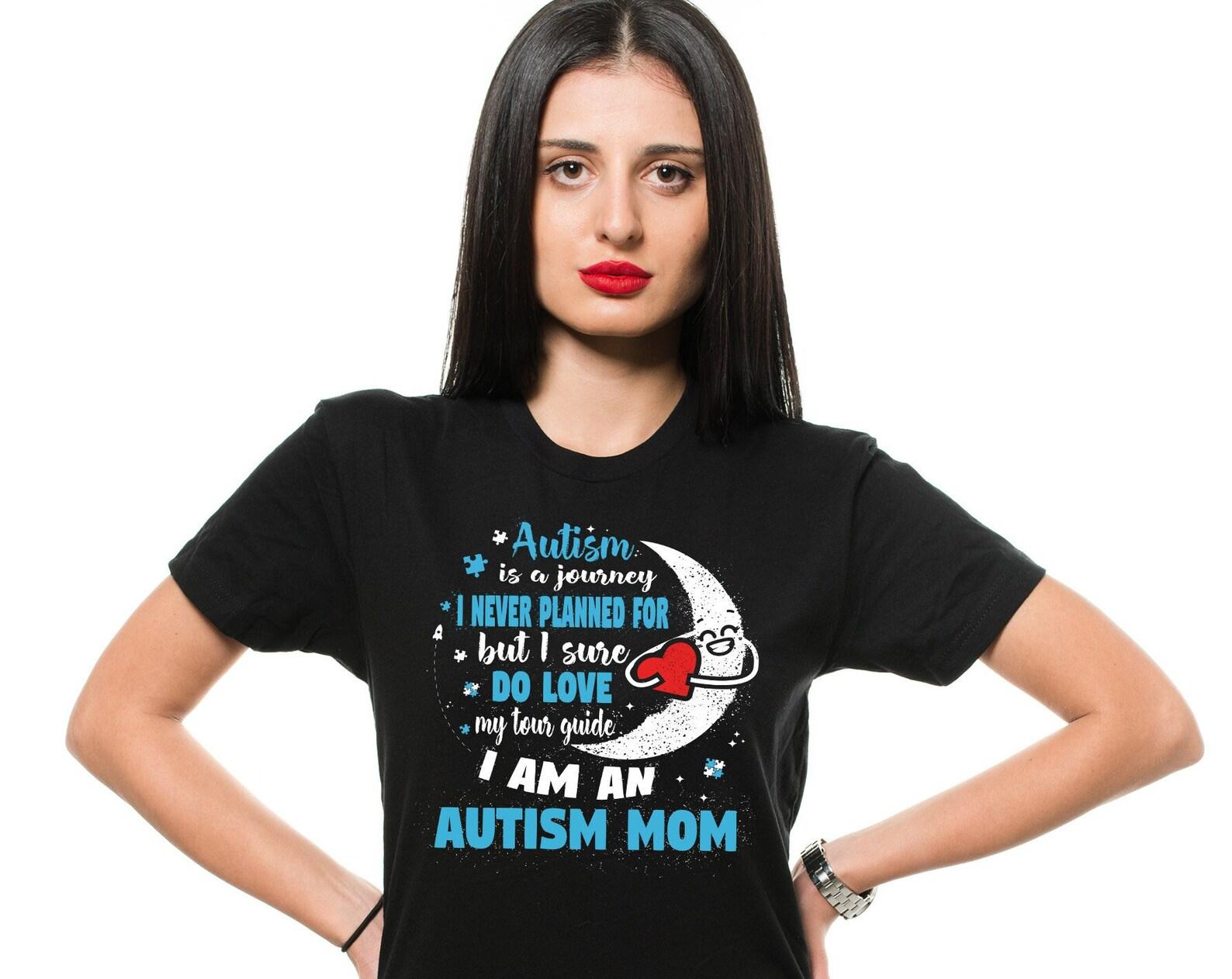 Autism Mom T-Shirt: Awareness Tee, Autism Mother Gift 4XL