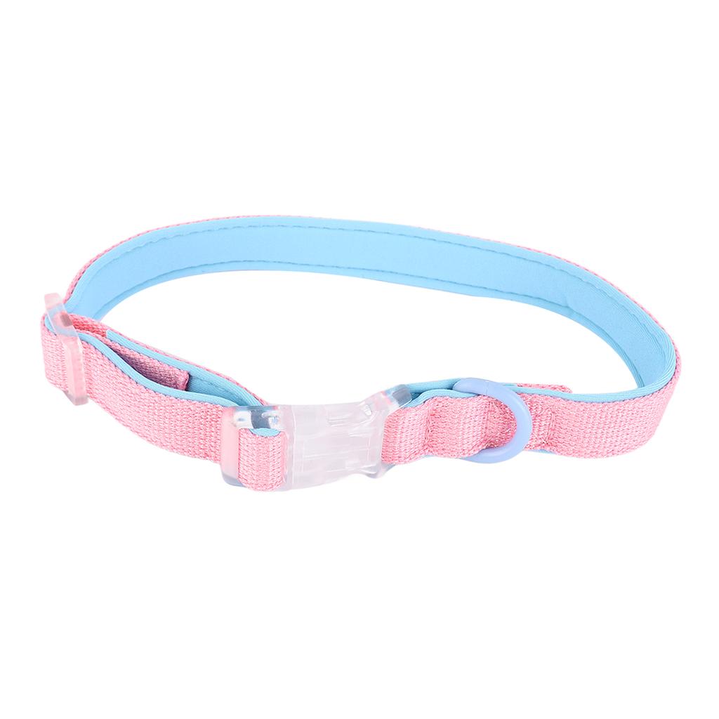 Breathable Dog Collar Durable Polyester Dog Collar Color Matching Dog Collar with Buckle for Outdoor Activities