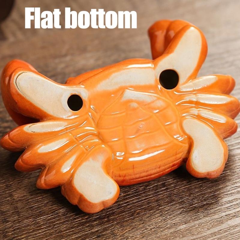 Multifunctional Crab Pen Holders Pen Organizers Desk Accessory With Decorative Feature For Work Study Storage Solution