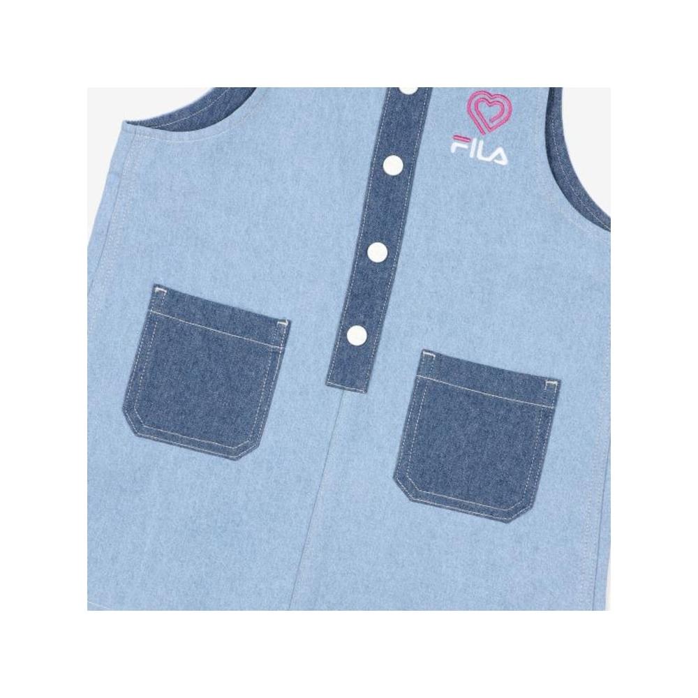 [fila Kids] Girls Overall Dress  Fk2opf2103f Lde  q0zFk2opf2103fLde