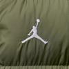 Jordan Brooklyn Hooded Fashion Zip Long Sleeve Cotton Jacket Men Jackets Olive-Green Black FV7318-222
