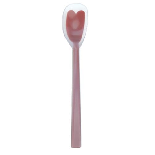 Ikesho Authentic Silicone Spoon, Large, 20.5 X 3.7 Cm, Cocoa, IK8005