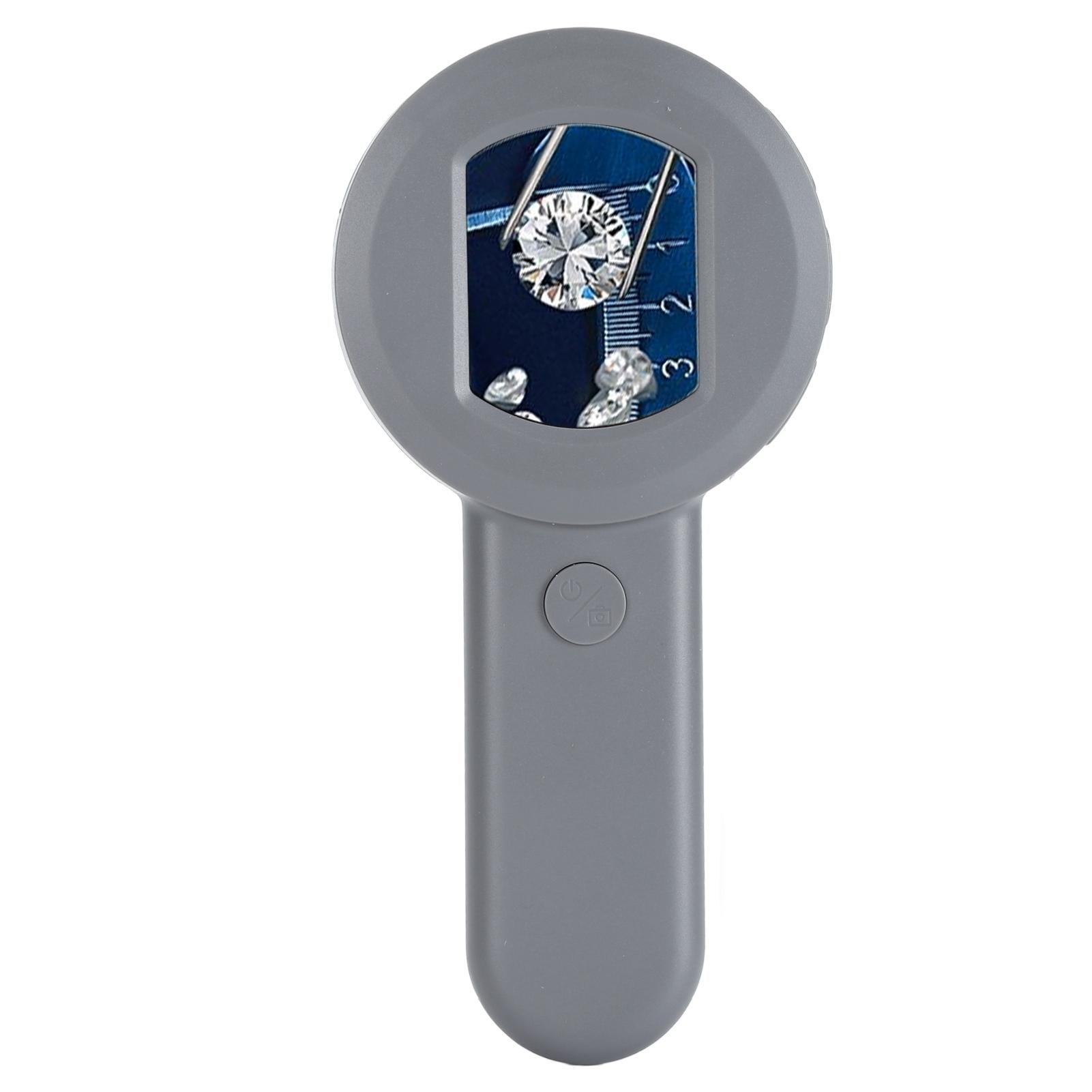 

Handheld Digital Microscope 16MP 2.0in Screen 8LED 500mAH Battery Magnifier USB Microscope Camera for Jewelry