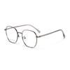 High-Quality Non-Magnetic Retro Plate Temple Legs Large Frame Myopia-Friendly Glasses.