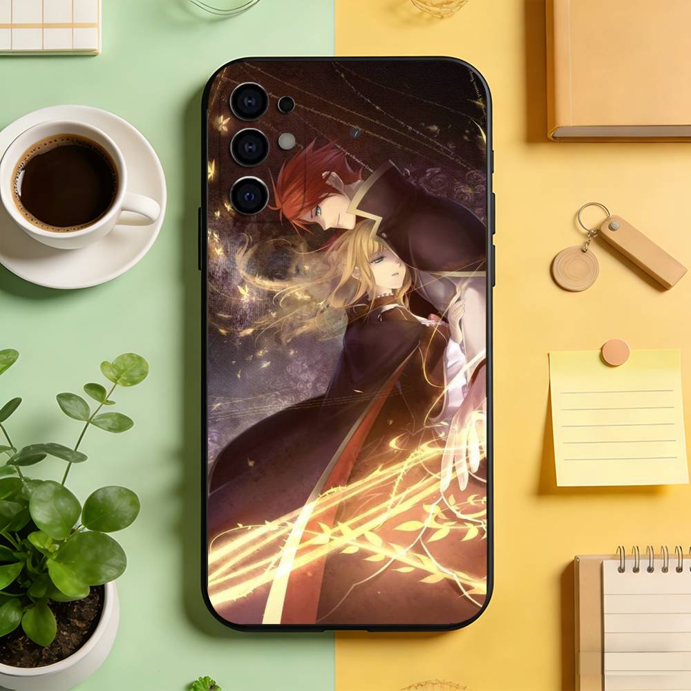 Battler Ushiromiya  Phone Case Black Silicone Soft For Samsung S25,S24,S21,S22,S23,S30,Ultra,S20,Plus,Fe,Lite