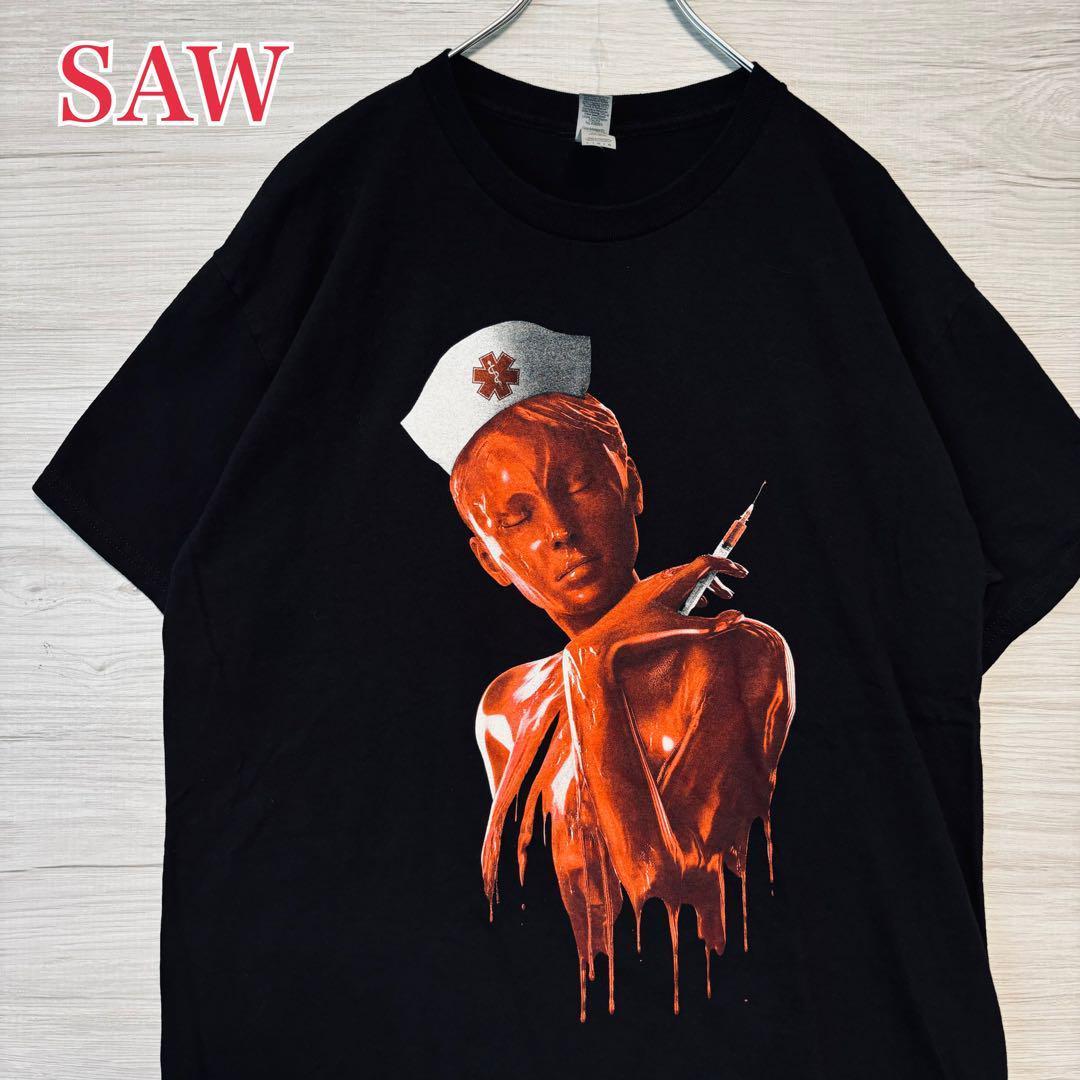

[USED] Hard to find SAW X T-shirt, size L, imported from overseas, promotional, blood donation only