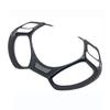 ABS Carbon Fiber Style Steering Wheel Cover Trim For Toyota C-HR CHR 2016-