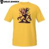 Evil Tree T-Shirt | Haunted Forest Monster Design | Fiery Root Demon Tee