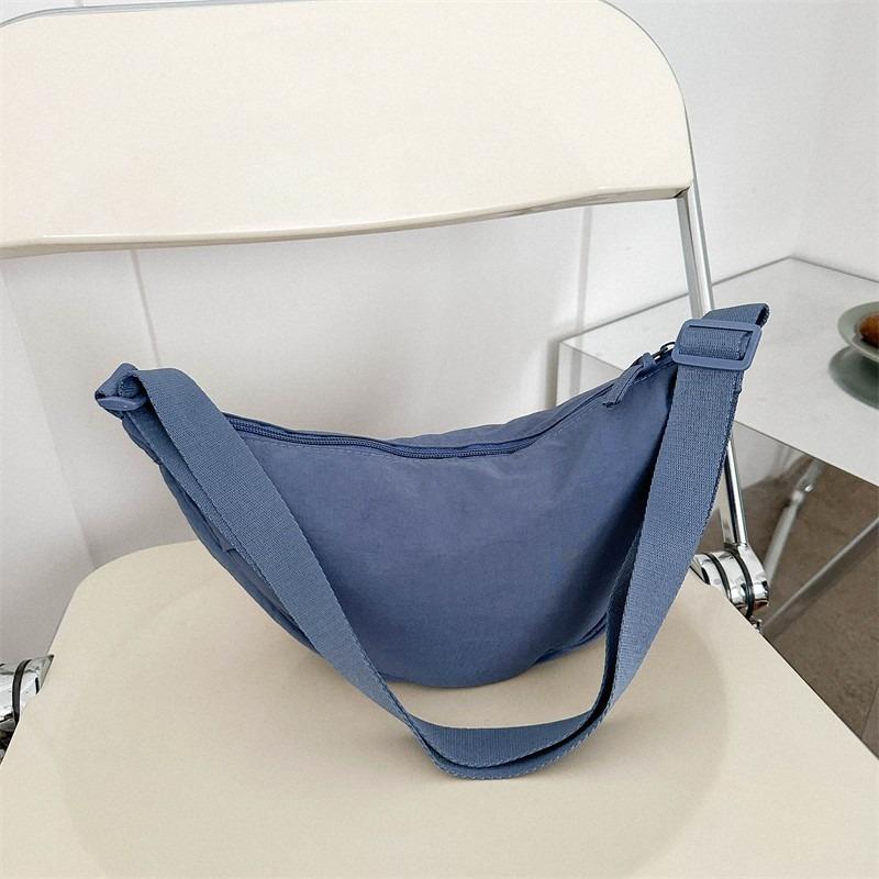 Dumpling Bag Women's Bag Oblique Span Bag New Shoulder Bag Simple Bag Nylon Cloth