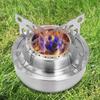Stainless Steel Outdoor Picnic Stove Liquid Solid Alcohol Stainless Steel Portable Camping Small Alcohol Stove Small Bracket