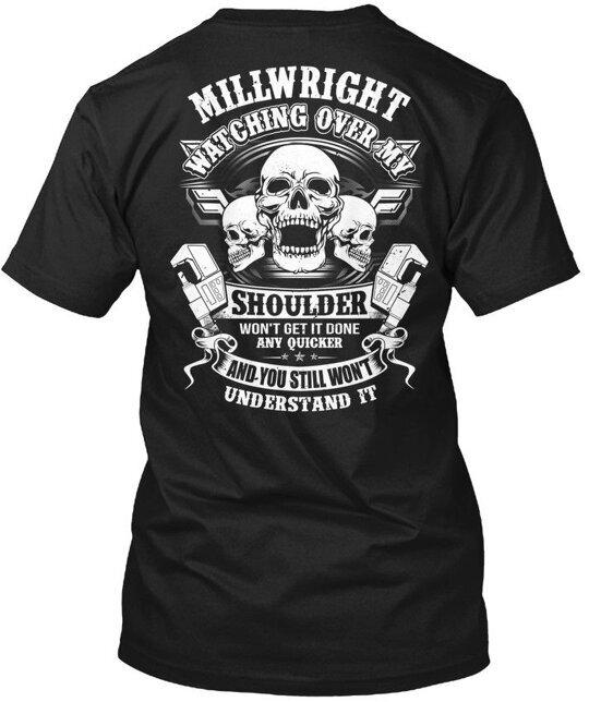 

Millwright Tee T-Shirt Tee T-Shirt Made in the USA Size S to 5XL Unisex T-Shirt L