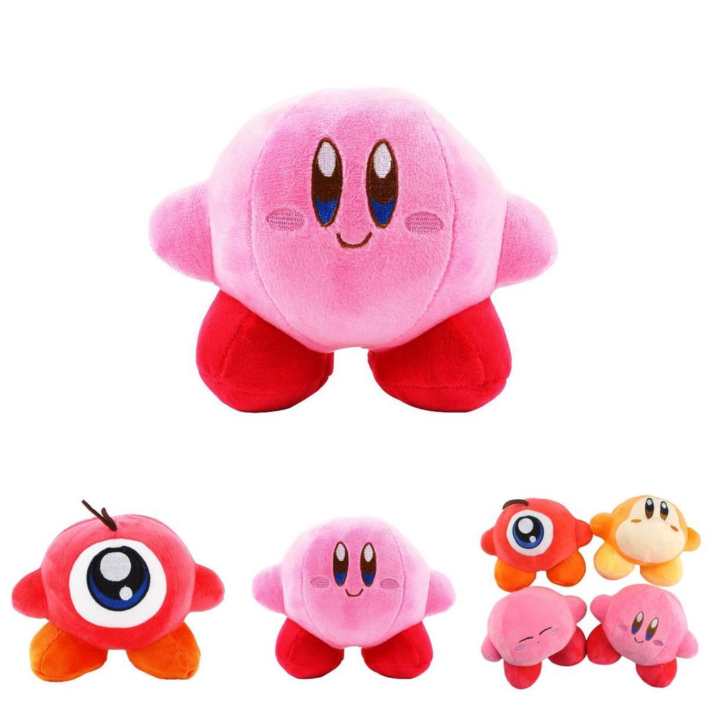 Entzückende Nintendo Spiel Kirby Plüschpuppe Süßes Spielzeug für Kinder Geburtstagsgeschenk