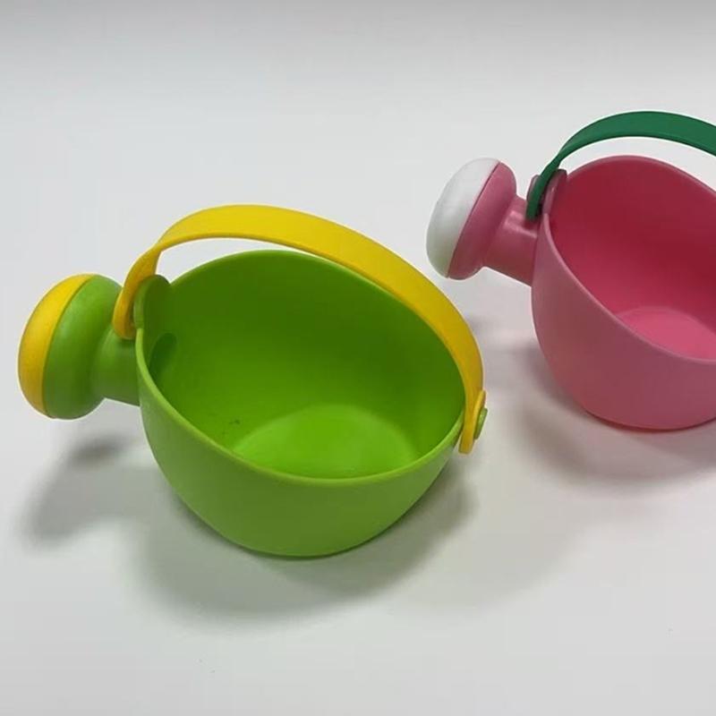 Colorful Kids Water Play Toy Set With Animal Cups Watering Can And Scoops Swimming Pool Beach Toy For Pool Bath Time Fun