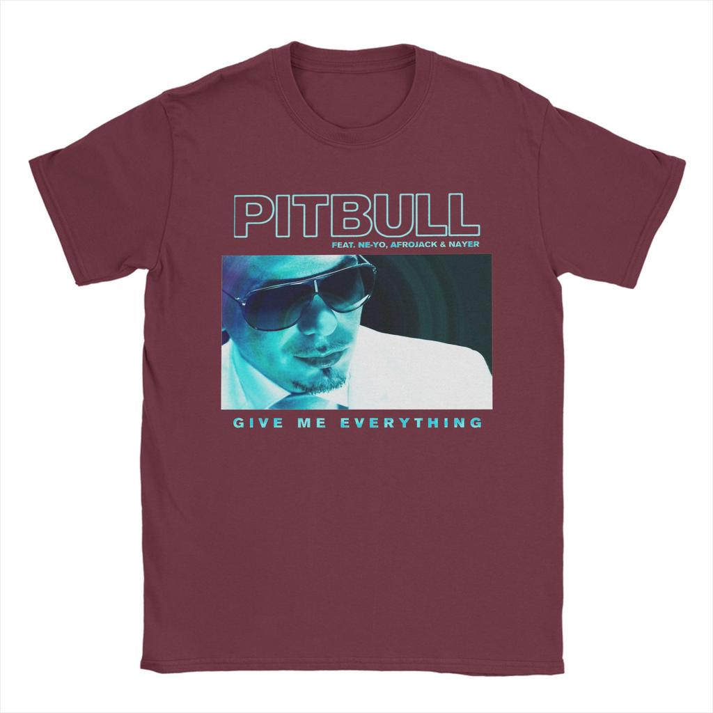 Maglietta Novità Mr Worldwide Pitbull Unisex Unisex Girocollo Manica Corta Top 100% Cotone Top Estivo Maglietta