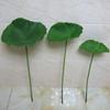 Romantic Artificial Lotus Handmade Fake Lotus Branch Simulation Lotus Leaf  Balcony