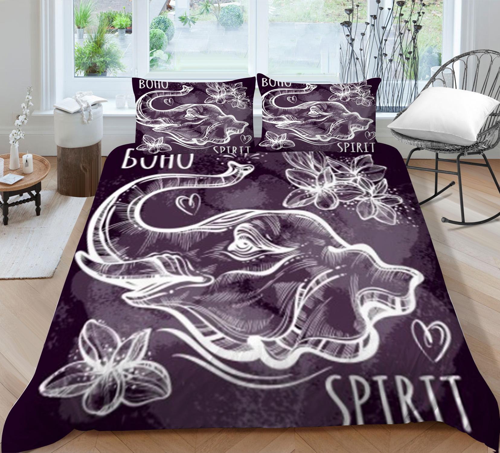 

Пододеяльник в стиле бохо, комплект постельного белья высокого качества, богемное домашнее покрывало, постельное белье королевского размера, женское и мужское постельное белье EU Single 135x200cm