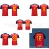 Spagna Maglia da Calcio Casa Coppa del Mondo 2026 Manica Corta Versione Fan Maglia da Calcio Uomo Con Numeri Giocatore 19 Yamal 20 Pedri 17