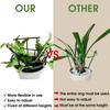 4-32Pcs 14*14cm Plastic Plant Support Pile Stand Plant Support Pile for Flowers Greenhouses Arrangement Fixing Rod Holder Garden Tools